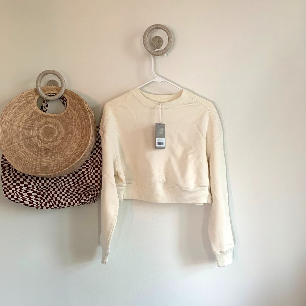 The Organic Cotton Cropped Everlane Crew